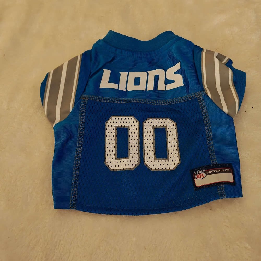 Lions Jersey For Dogs